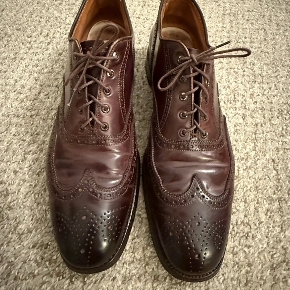 Alden Brooks Brothers A764 Sz 11 Shortwing/Wingtip‎ #8 Shell Cordovan